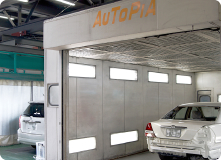 高温焼き付けブース